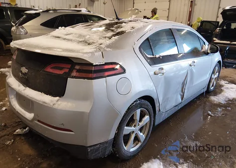 2012 Chevrolet Volt из США, поврежденный, VIN 1G1RD6E40CU100387